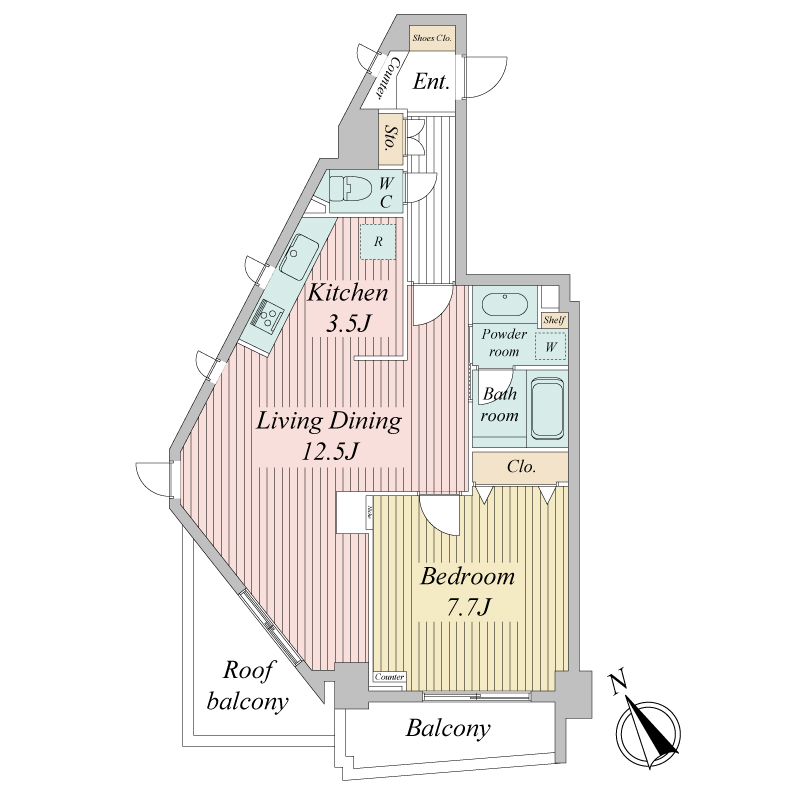 ＴＨＥパームス代々木上原ヴェールテラス