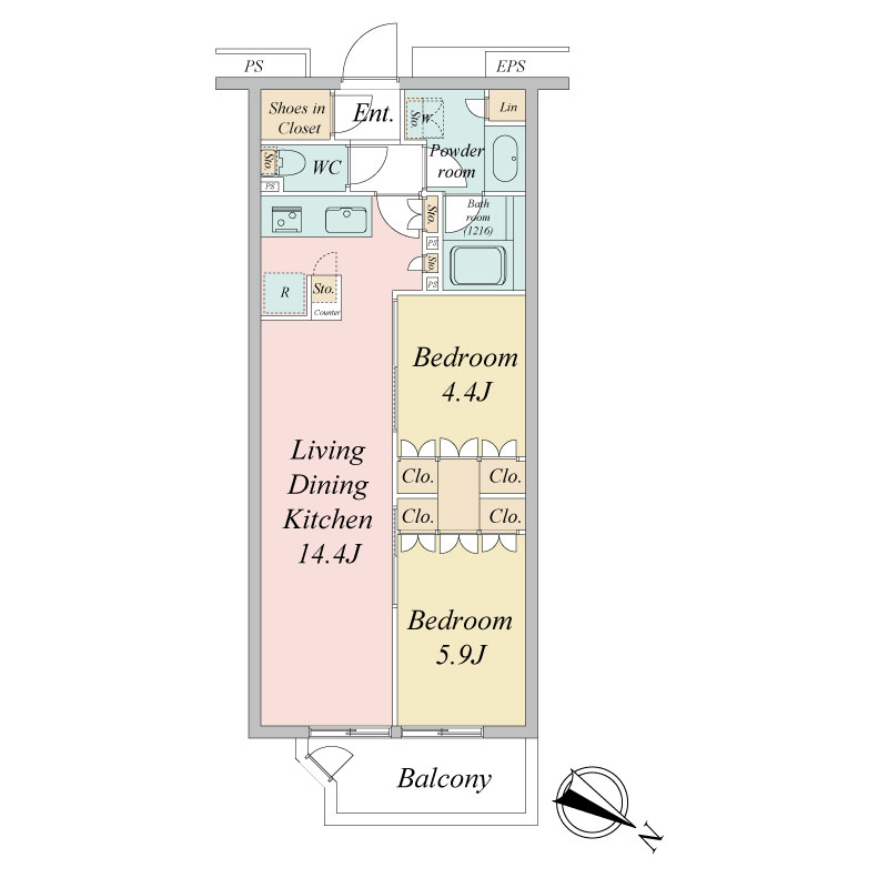 ブランシエスタ目黒中央町