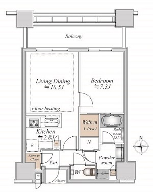 白金ザ・スカイ　東棟