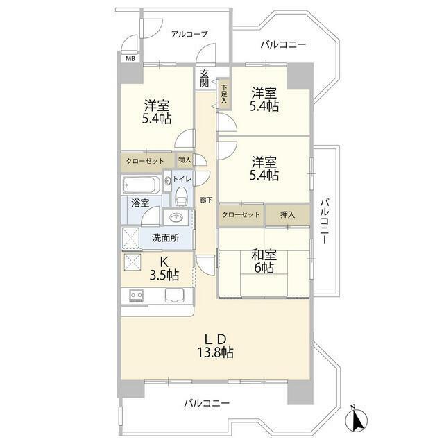 レインボー前並