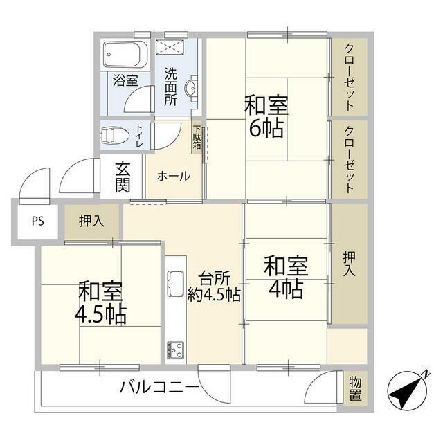 船橋グリーンハイツ３号棟