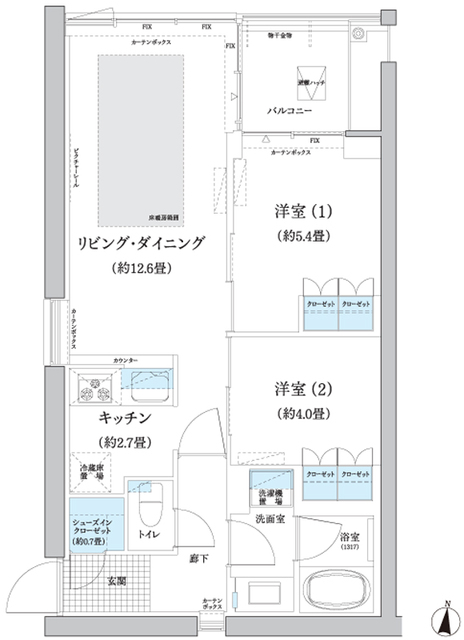 ガーデニエール砧　ＷＥＳＴ