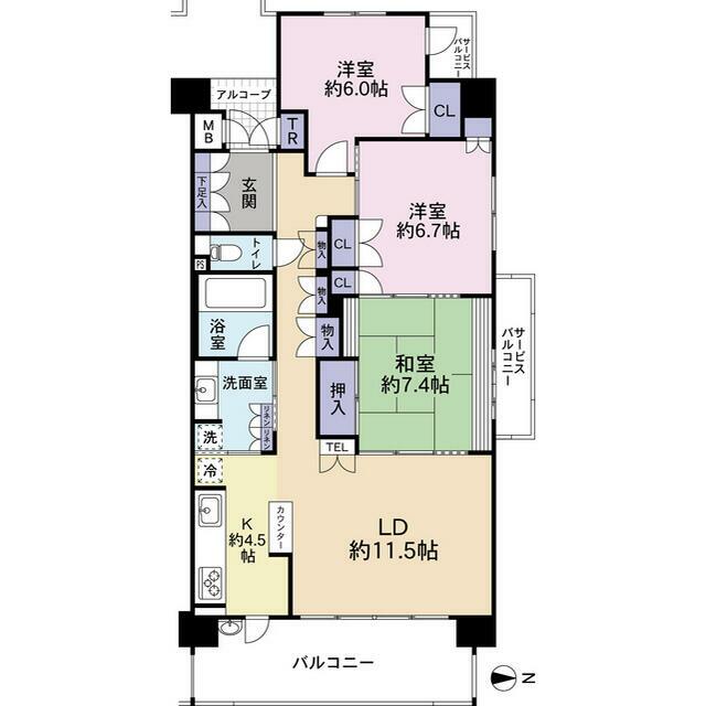 ハイネスクラウズ山科音羽