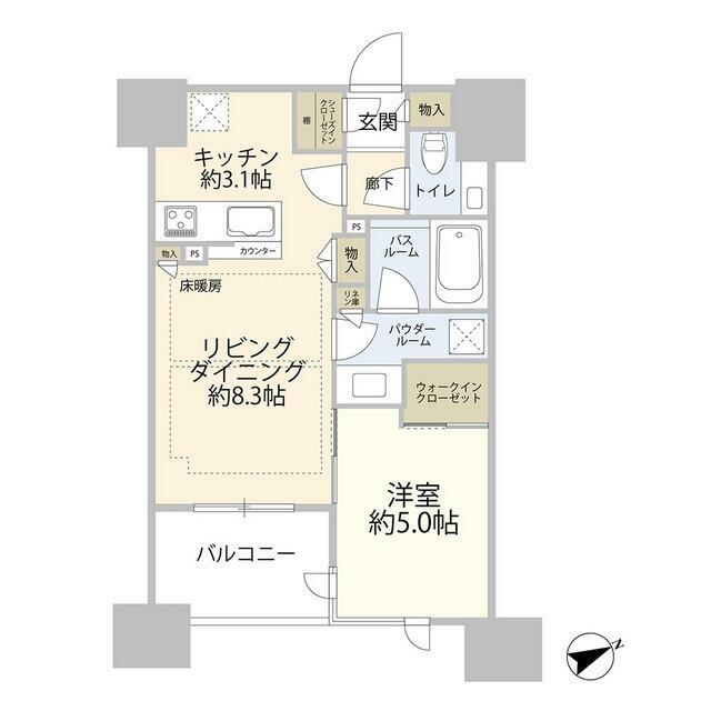 シティハウス四谷津の守坂